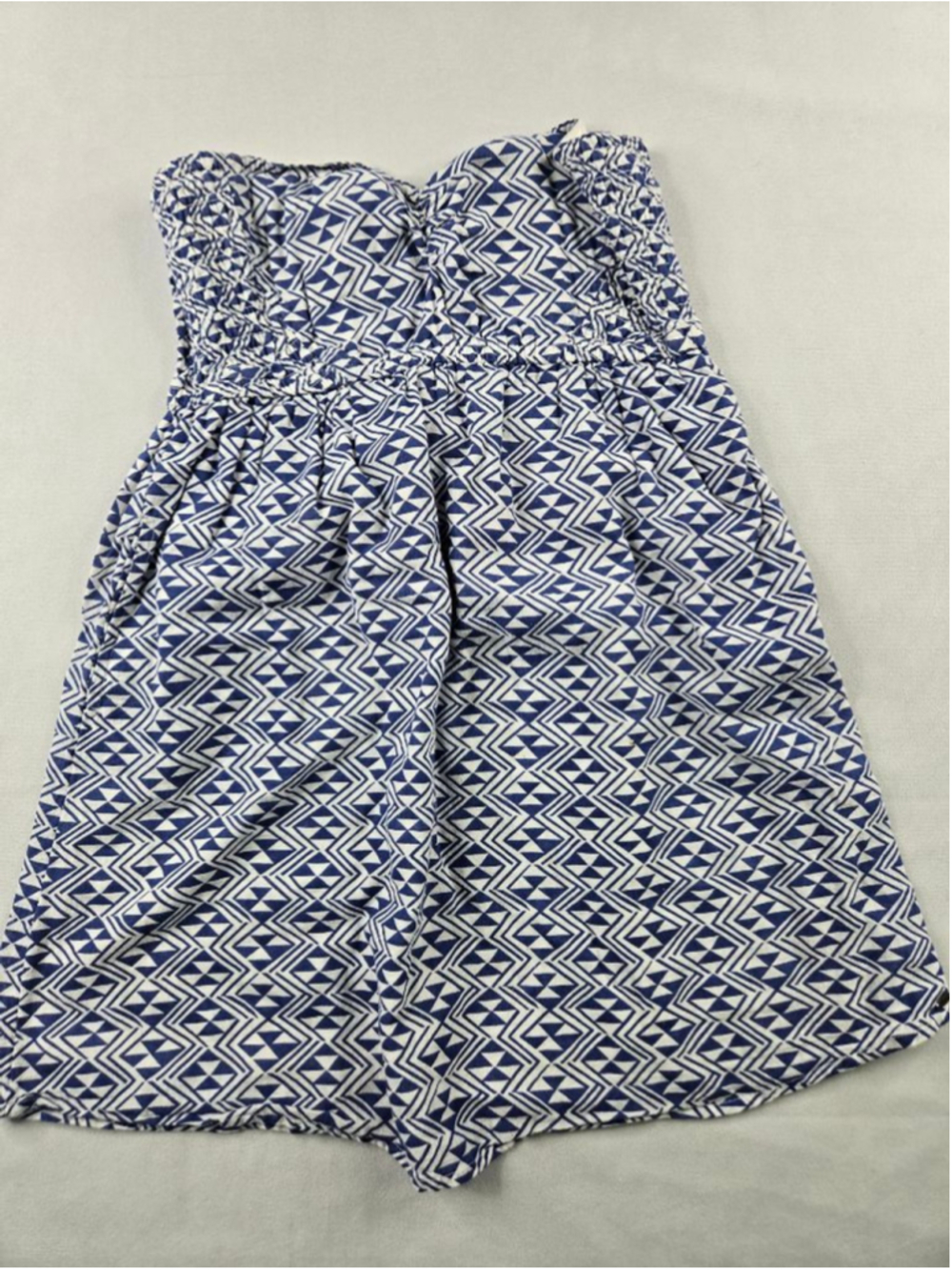 O' Neil | Blue/ White Dress | Pockets